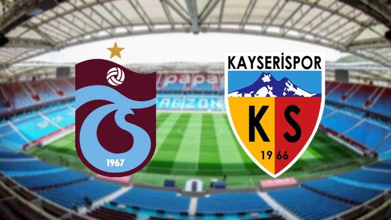 Trabzonspor-Kayserispor maçı ne zaman, saat kaçta, hangi kanalda?