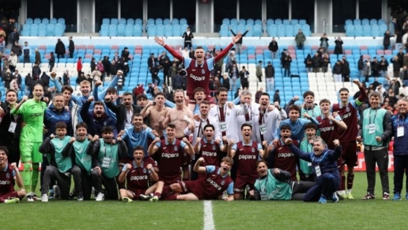Trabzonspor U19 Takımı final için sahaya çıkacak!