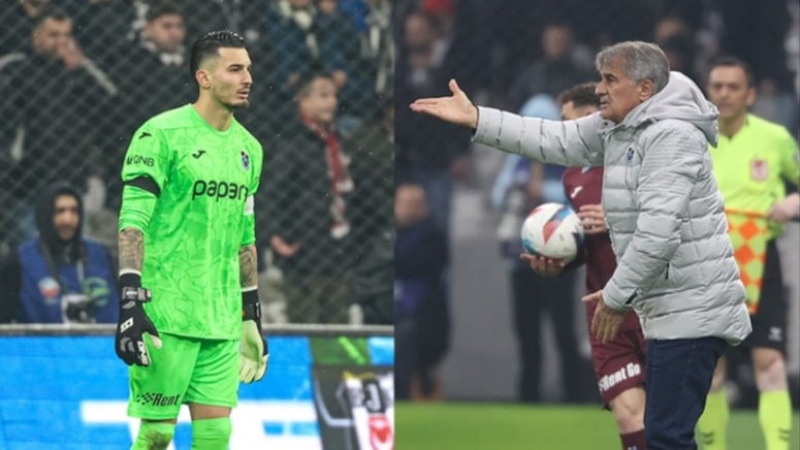 Trabzonspor'da hoca ve kaptan birbirine girdi