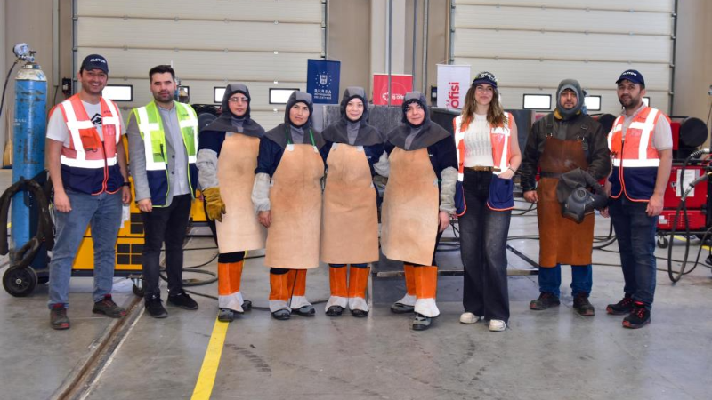 Türk kadını her alanda başarılı; Bursa'da örnek proje