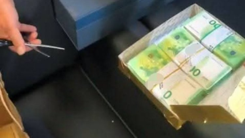 Türkiye bu olayı konuşuyor: Baklava kutusundan Eurolar çıktı