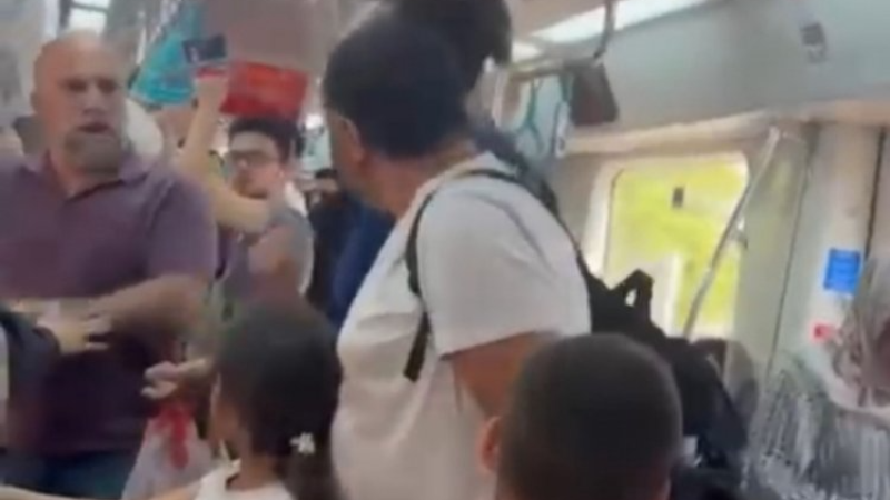 Türkiye bu olayı konuşuyor; Çocukların yanında yumruk attı