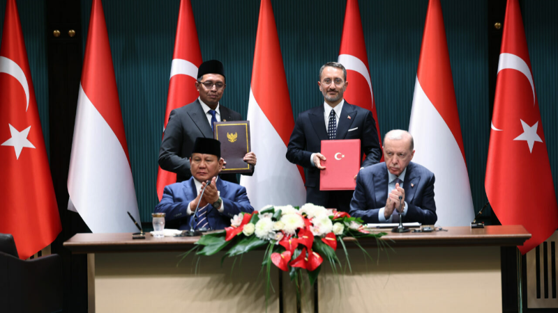 Türkiye ile Endonezya arasında 3 anlaşma