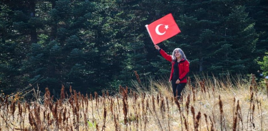 Uludağ’ın zirvesinden güzel görüntüler!