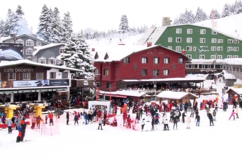 Uludağ yükünü aldı; Pistler doldu taştı