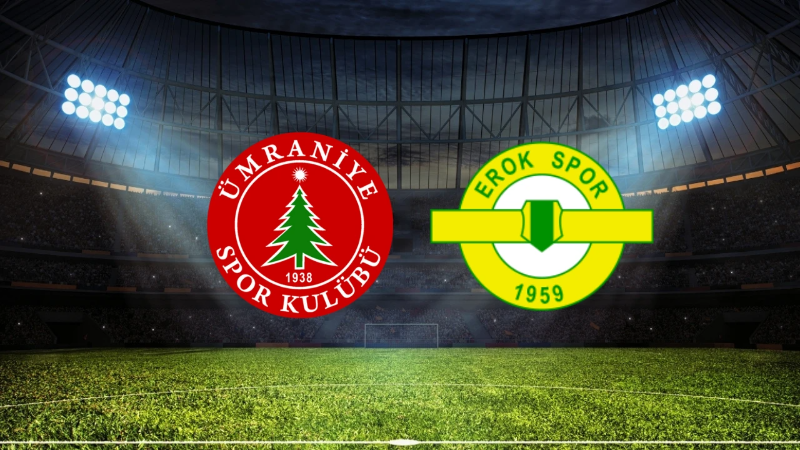 Ümraniyespor-Erokspor maçı saat kaçta ve hangi kanalda?