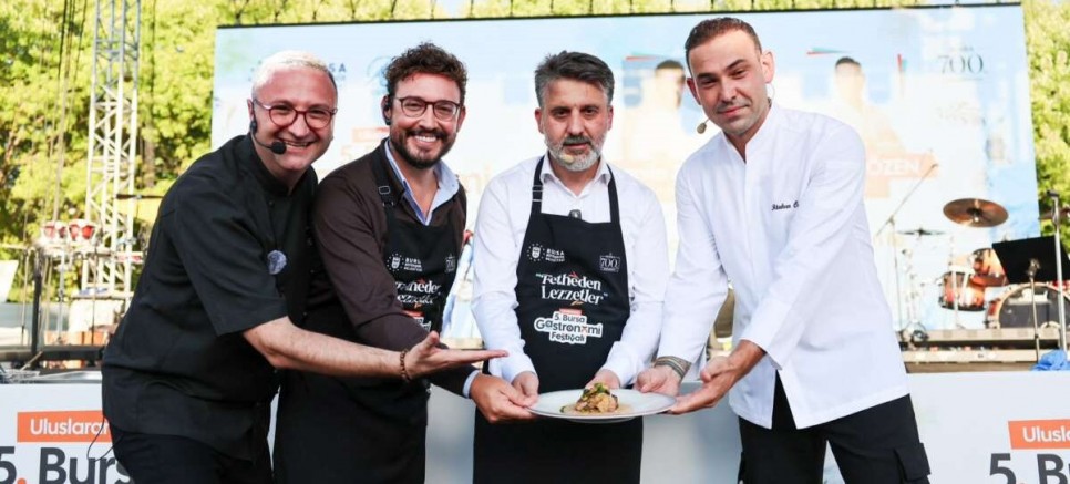 Ünlü şeflerden Bursa ve İtalya mutfağını birleştiren lezzetler!