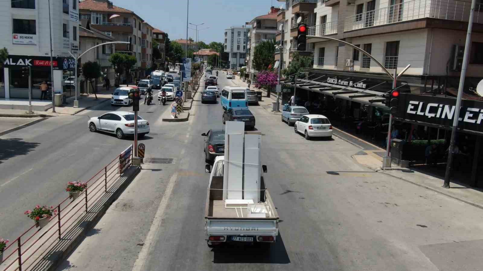 Yalova’da dron destekli kırmızı ışık denetimleri