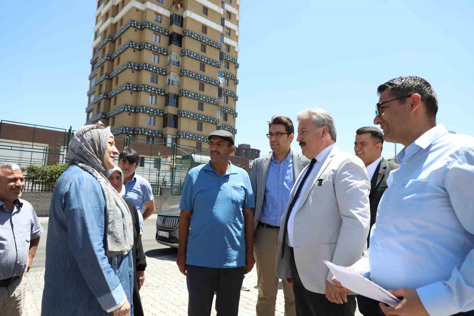 Yıldırım Beyazıt mahallesi artık daha yeşil