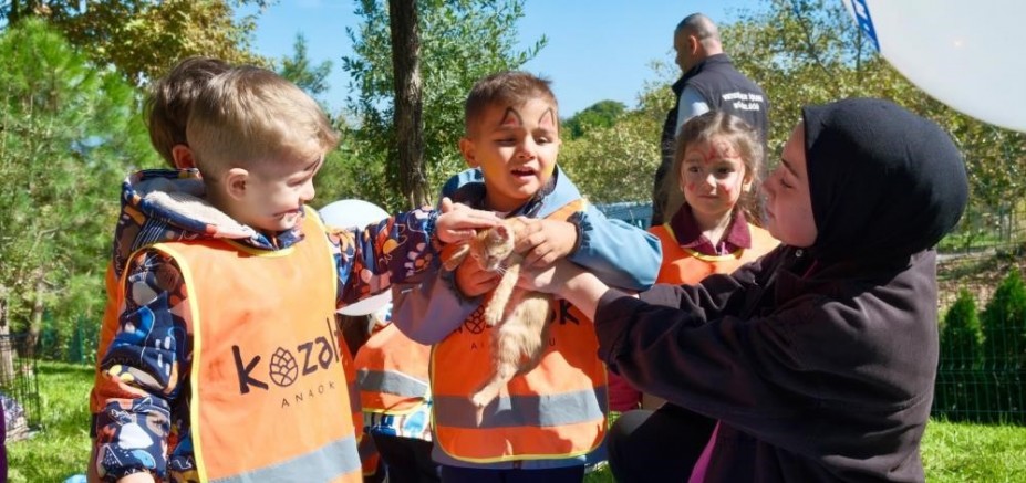 Yıldırım’da çocuklar sevimli patilerle buluştu!