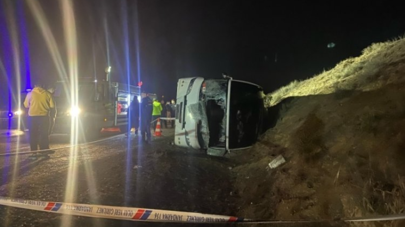 Yine bir otobüs faciası; 23 yaralı...