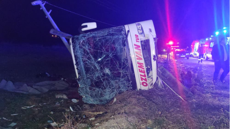 Yine bir otobüs faciası; 28 yaralı...