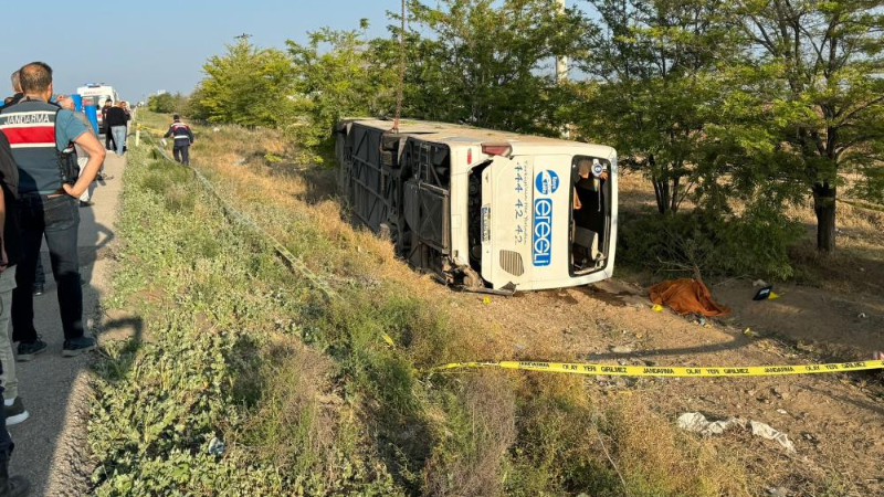 Yine otobüs faciası; 1 ölü, 23 yaralı...