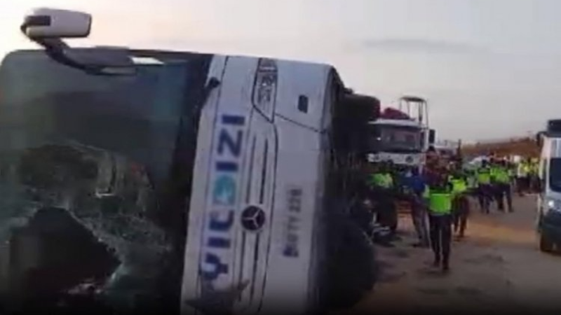 Yolcu otobüsü dehşeti: 3 ölü, 20 yaralı