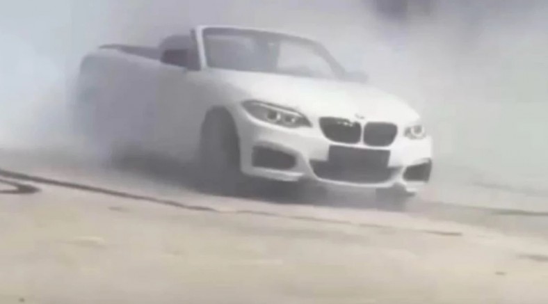 Yolda drift yapanlar şimdi hapı yuttu!