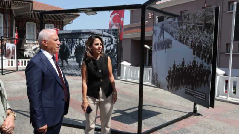 Zaferin hafızası Bursa'da bu şekilde canlandı
