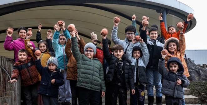 Arkeolojiyi eğlenerek öğrendiler