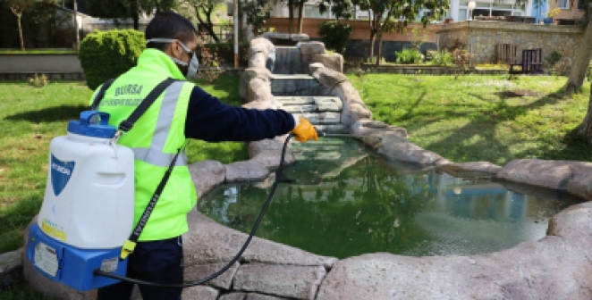 Bursa'da sinek ve haşereyle etkin mücadele