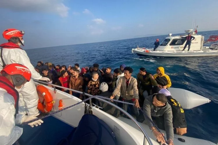 35 düzensiz göçmen yakalandı