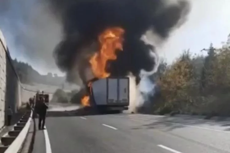 Araç yangınları kameralarda