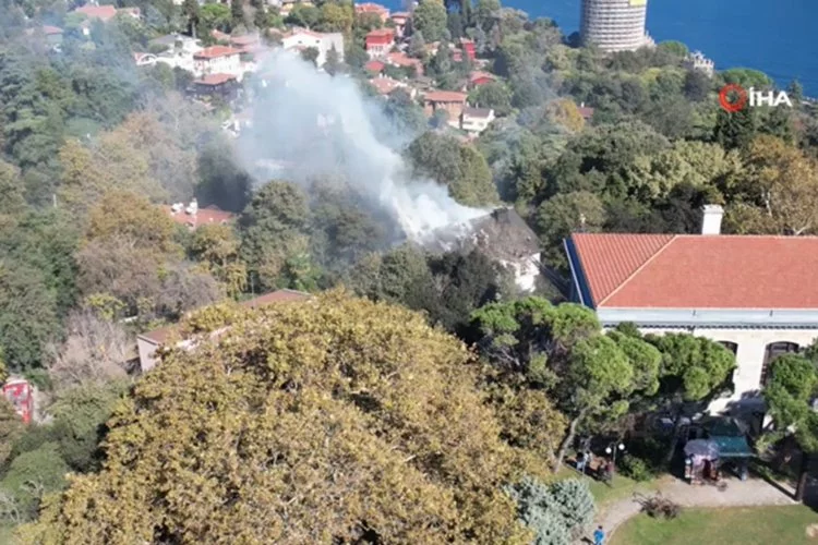 Boğaziçi Üniversitesi'nde yangın