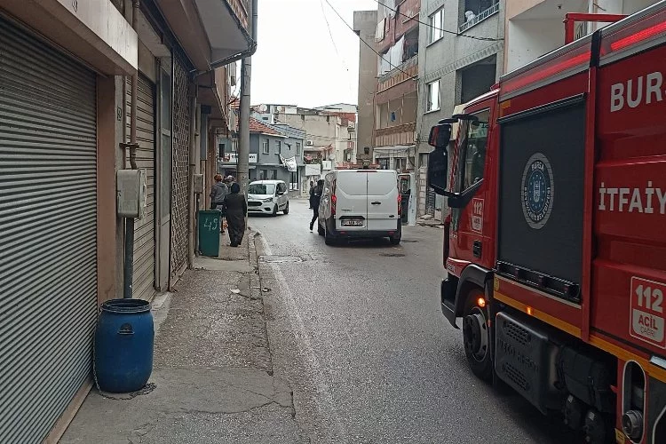 Bursa’da doğalgaz borusu patladı
