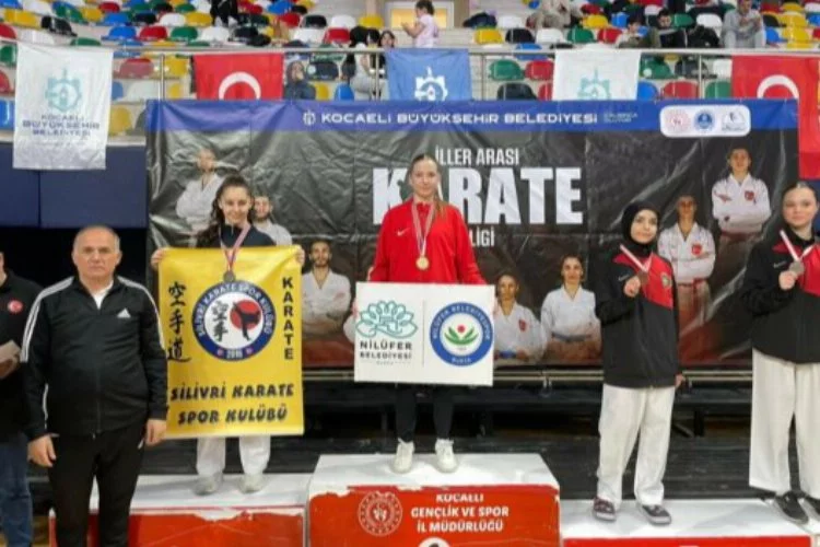 Bursa’da karatede 1 altın 2 bronz madalya
