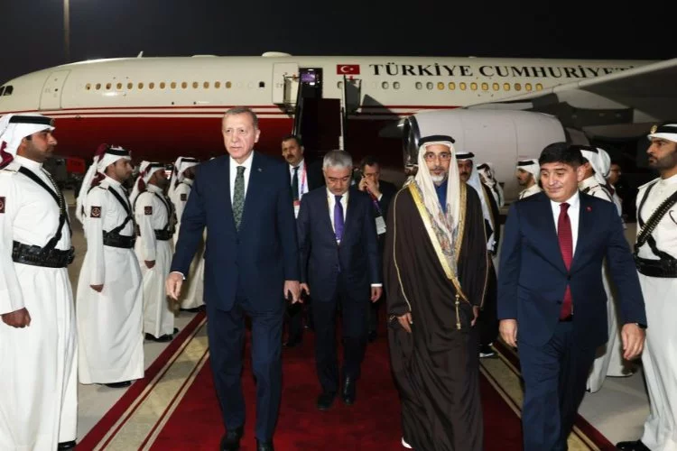 Cumhurbaşkanı Erdoğan, Katar’da