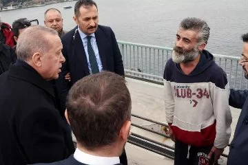 Erdoğan, intihar girişiminde bulunan vatandaşı ikna etti