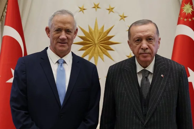 Erdoğan, İsrail Savunma Bakanını kabul etti