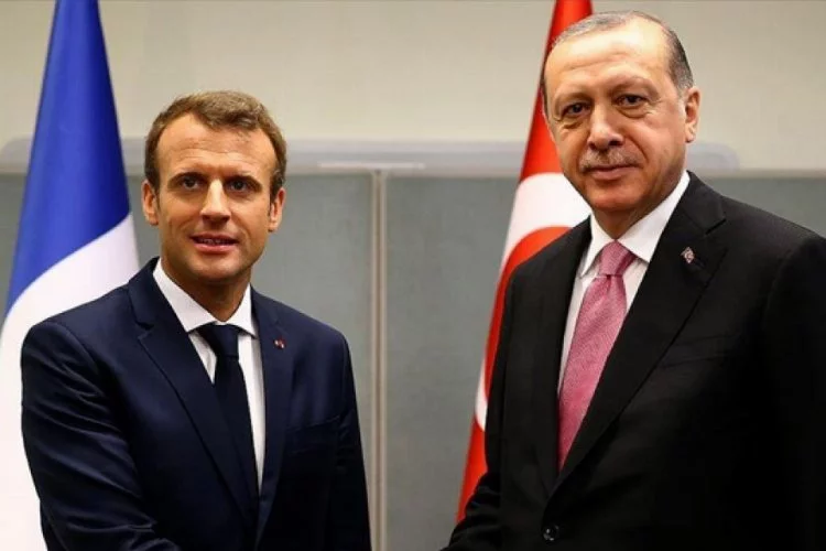 Erdoğan, Macron’u Türkiye’ye davet etti