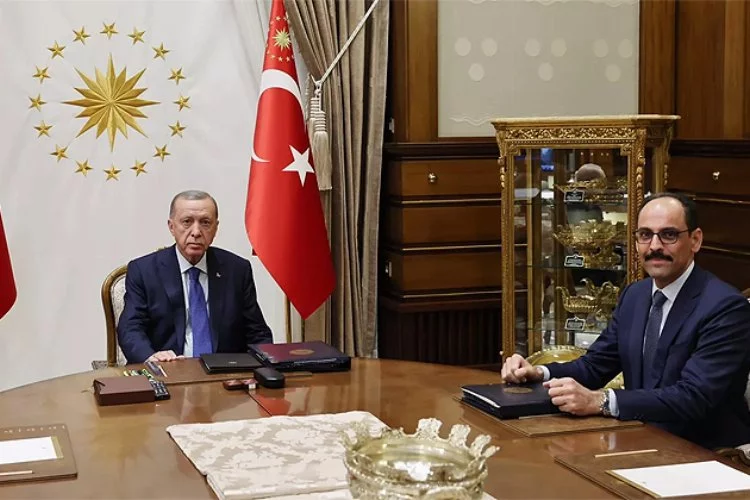 Erdoğan, MİT Başkanı Kalın’ı kabul etti
