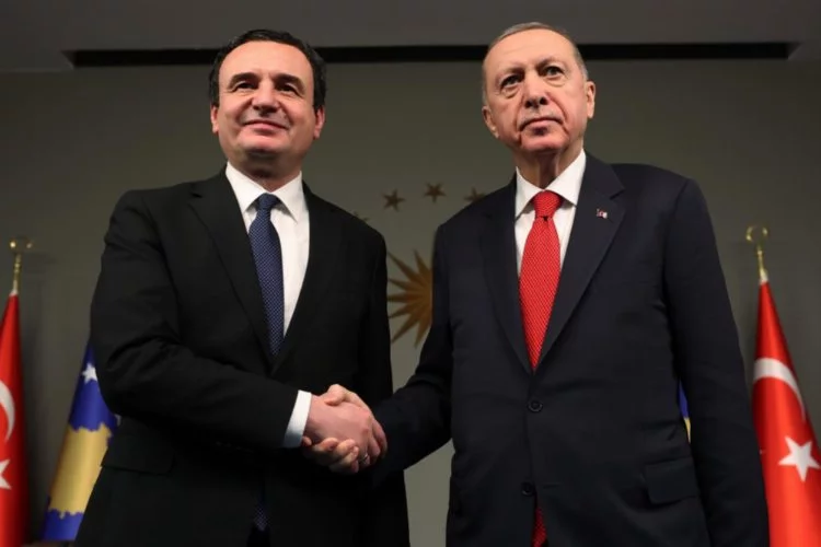 Erdoğan, Vahdettin Köşkü'nde Kurti'yi kabul etti
