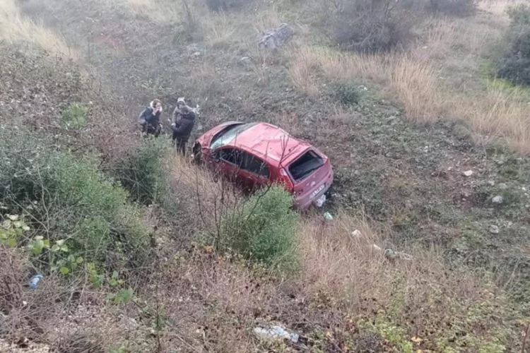 İnegöl-Yenişehir yolunda feci kaza