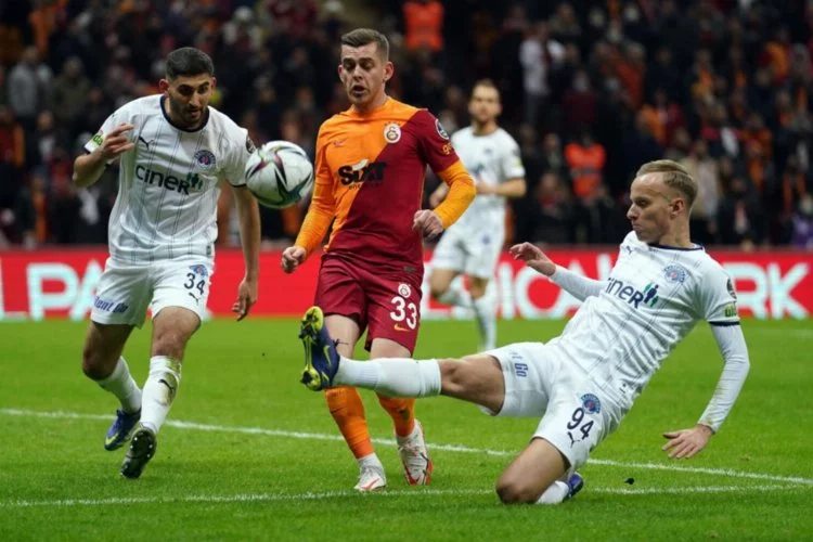 Kasımpaşa da Galatasaray'ı yendi: 3-1