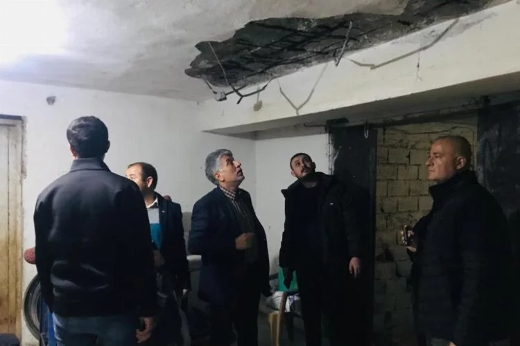 Kırıkhan'daki depremde 6 ev hasar gördü