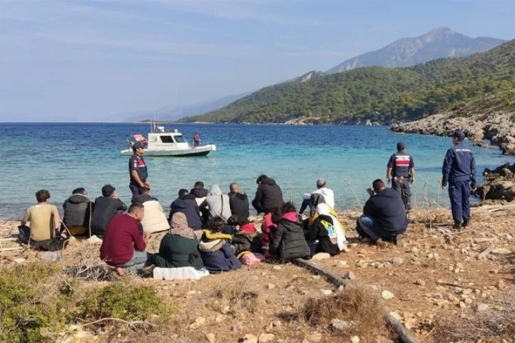 Ölüme terk edilen 47  göçmen kurtarıldı