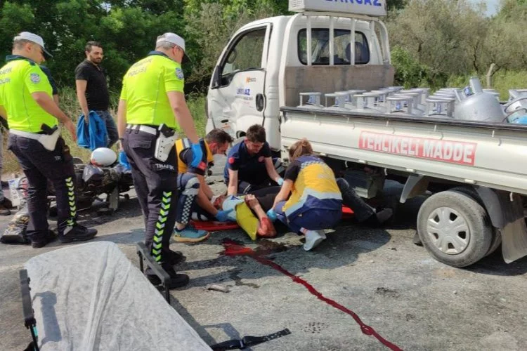 Orhangazi'de kaza: 1’i ağır 2 yaralı