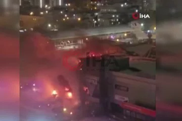 Rusya'da AVM'de yangın