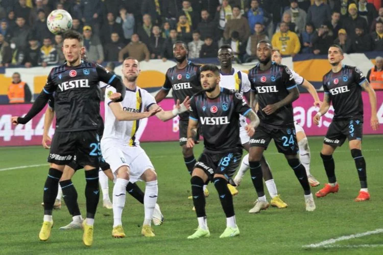Trabzon'a Başkent'ten tek puan: 1-1