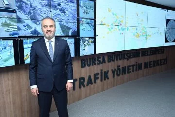 Trafik Yönetim Merkezi ile Bursa bir ilki gerçekleştirdi