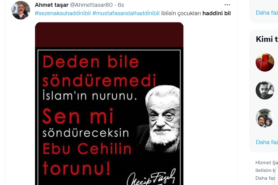  Şarkıcı Sezen Aksu'ya büyük tepki