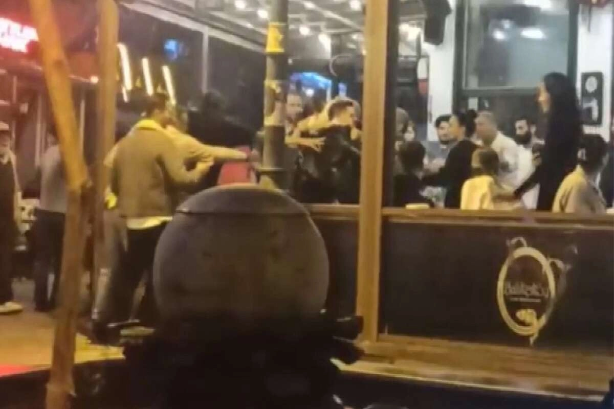 ‘Hesabı biz öderiz' tartışması kamerada
