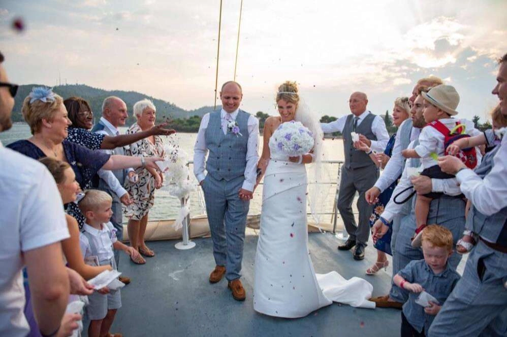 Evlenmek için Fethiye'yi tercih ediyorlar