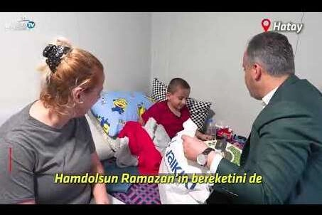 Küçük depremzedelerin bayramlık sevinci