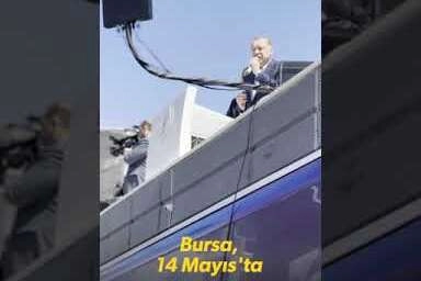 Bursa Erdoğan’ı bağrına bastı