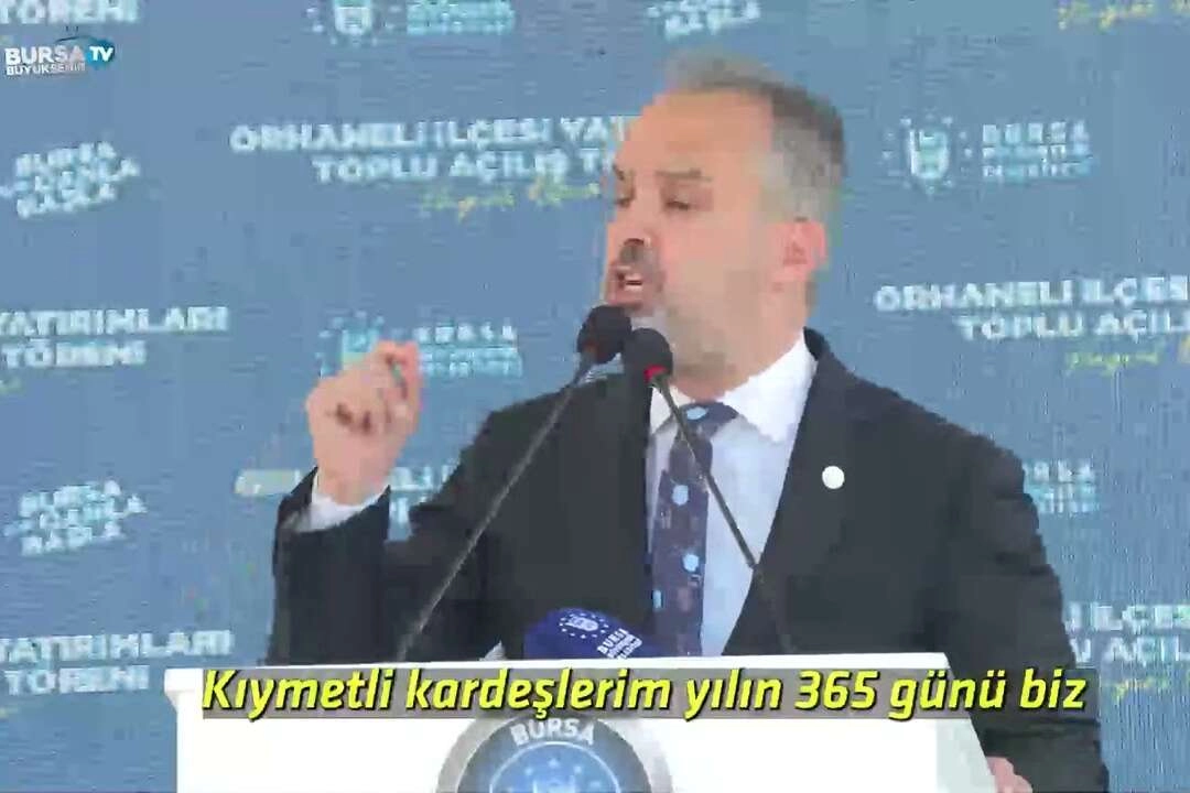 Orhaneli’ne hizmet yağmuru