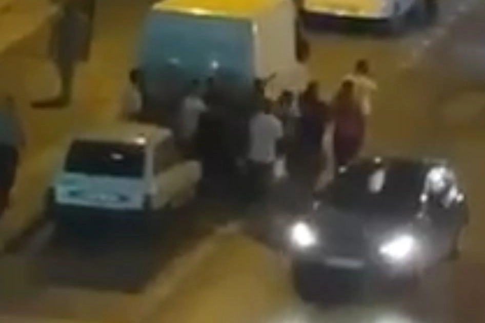 Bursa'da yumruklar konuştu, sokaklar ringe döndü