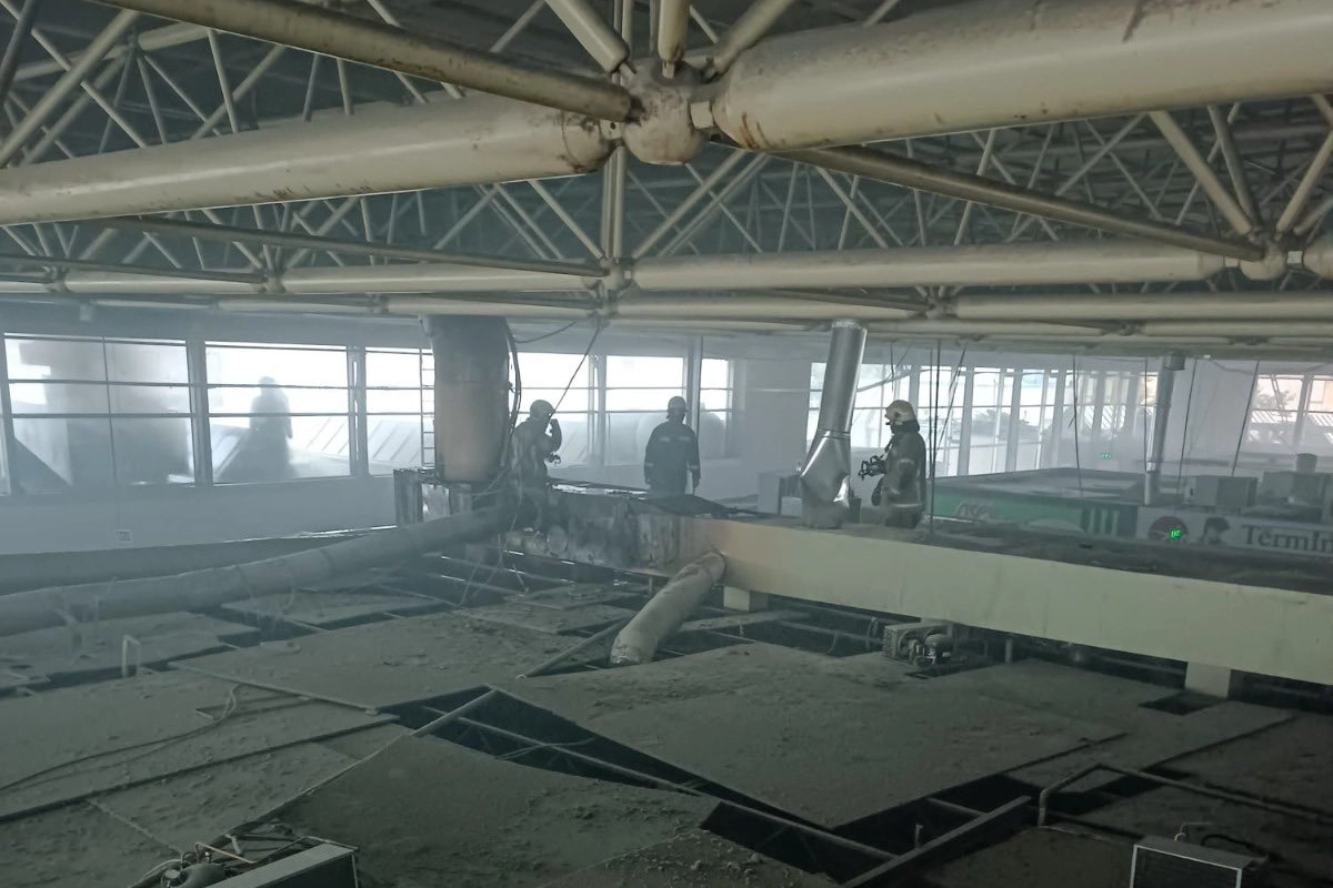 Bursa terminalinde yangın!