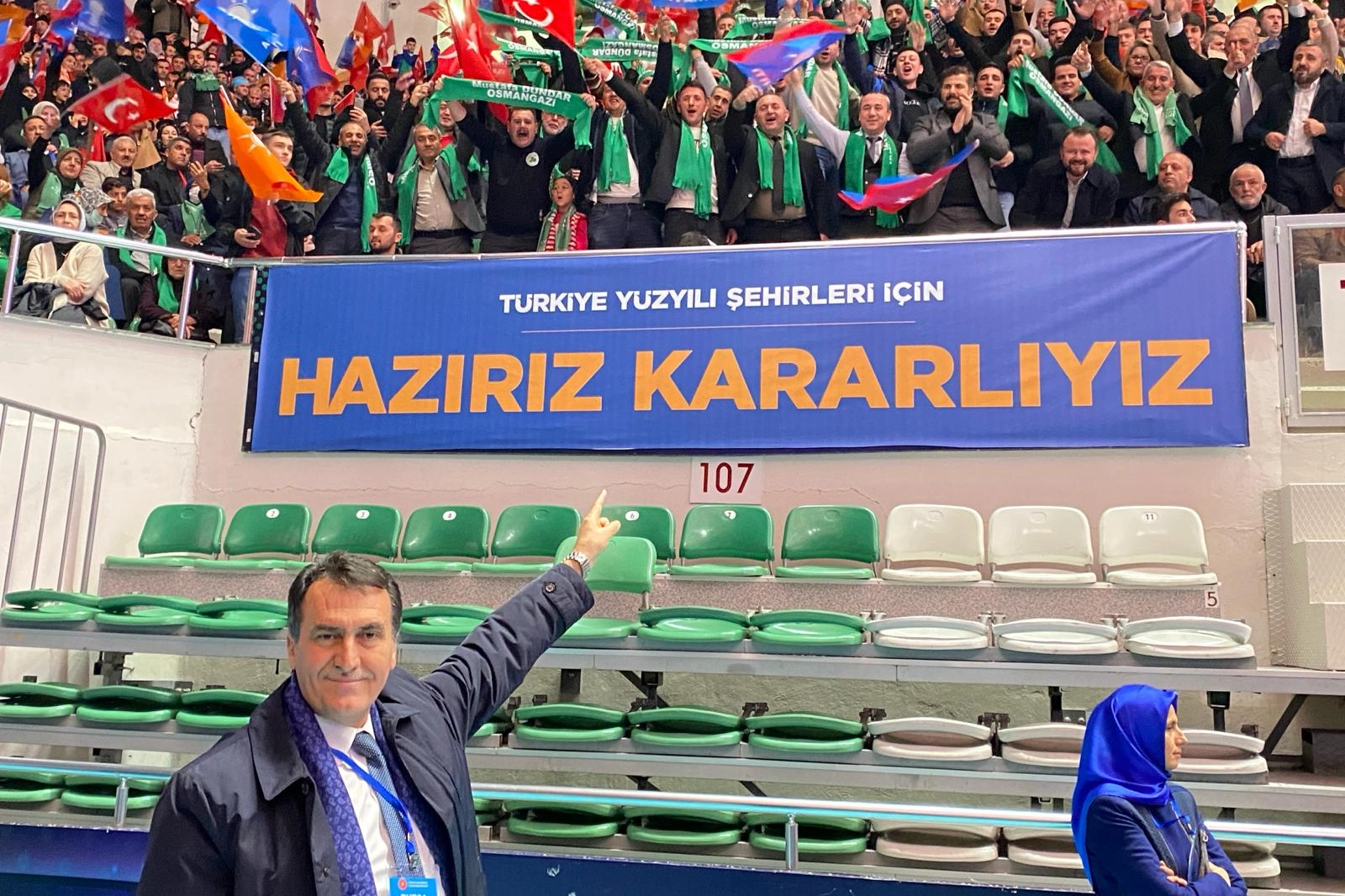 Dündar’dan ‘hazırız, kararlıyız’ mesajı